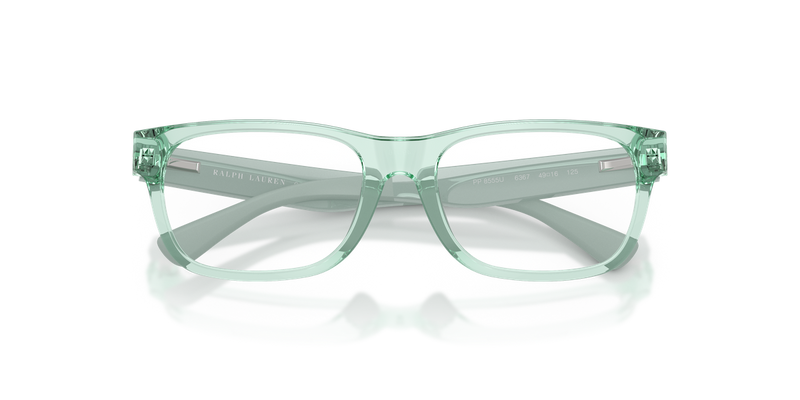 Polo Prep 0PP8555U in Shiny Transparent Light Green - Alternate View