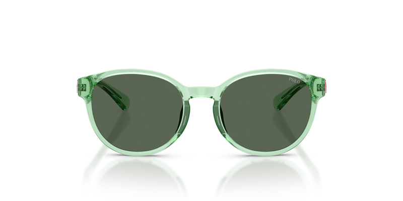 Polo Prep 0PP9509U in Shiny Transparent Light Green - Alternate View