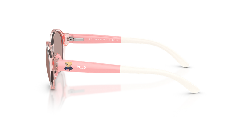 Polo Prep 0PP9510U in Shiny Transparent Pink - Alternate View