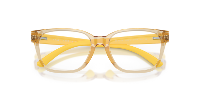 Polo Prep 0PP9511U in Shiny Transparent Light Yellow - Alternate View