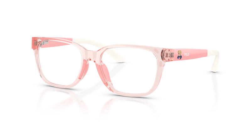 Polo Prep 0PP9511U in Shiny Transparent Pink - Alternate View