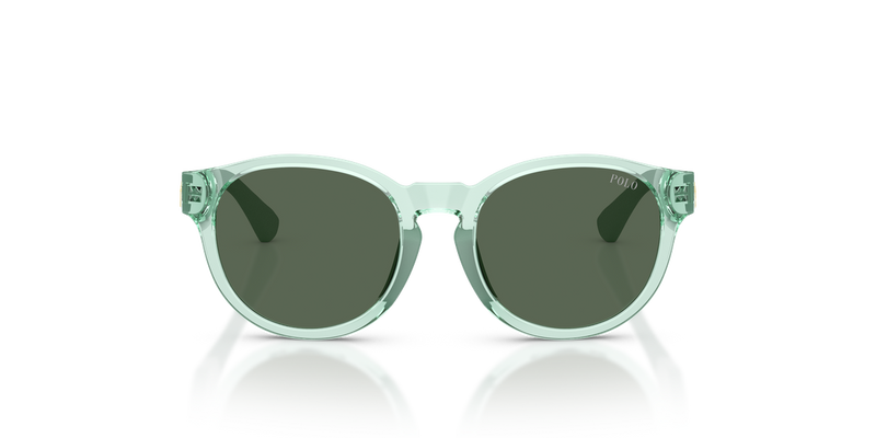 Polo Prep 0PP9512U in Shiny Transparent Light Green - Alternate View