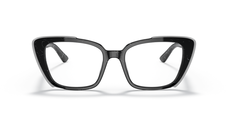 Prada PR 01YV in Havana Black/White / Demo Lens (09V1O1) - Alternate View