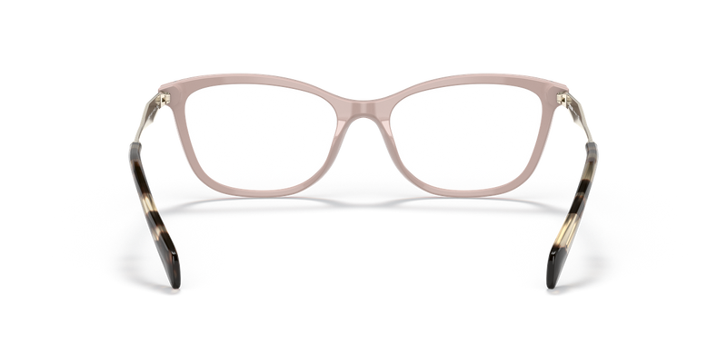 Prada PR 02YV in Alabaster/Crystal / Demo Lens (01Y1O1) - Temple Detail