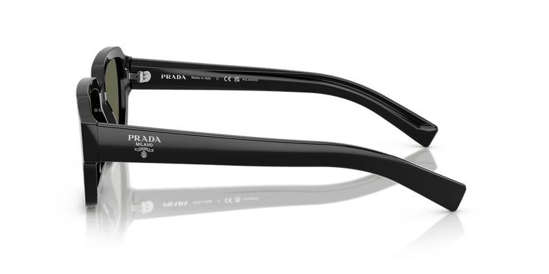 Prada PR 02ZSF in Black / Green Polar (1AB03R) - Alternate View