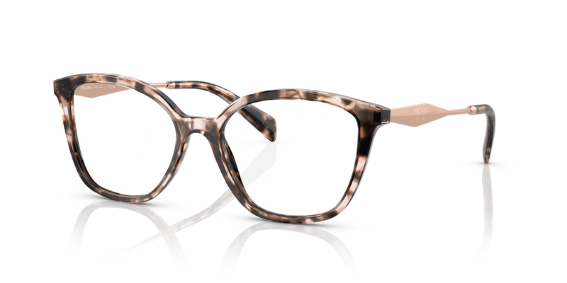 Prada PR 02ZV in Pink Tortoise / Demo Lens (ROJ1O1) - Alternate View