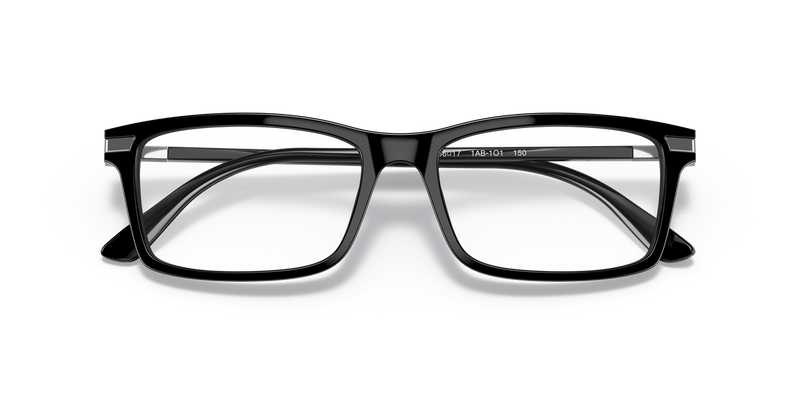 Prada PR 03YV in Black / Demo Lens (1AB1O1) - Side View