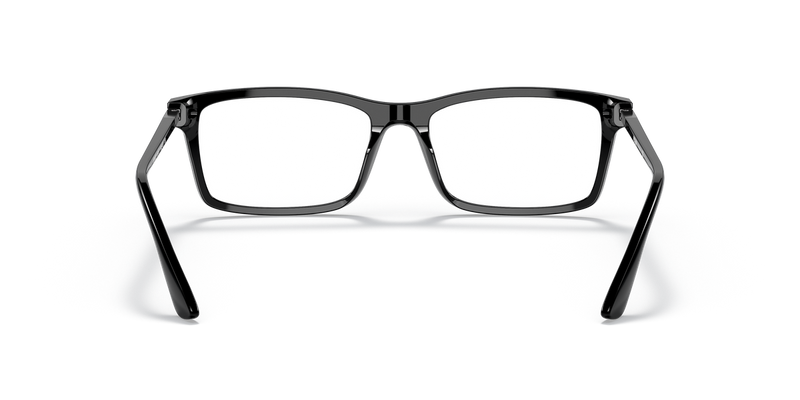 Prada PR 03YV in Black / Demo Lens (1AB1O1) - Temple Detail