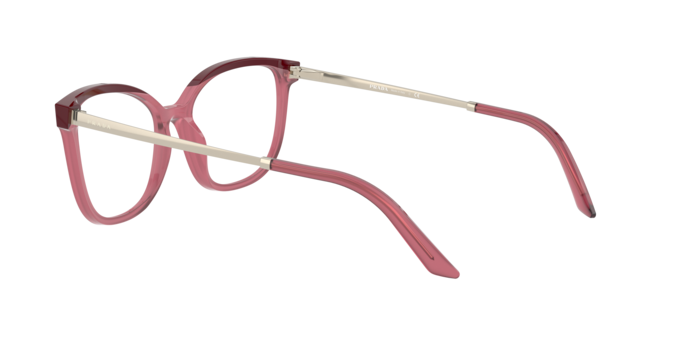 Prada PR 07WV in Bordeaux/Opal Cherry / Demo Lens (08N1O1) - Side View