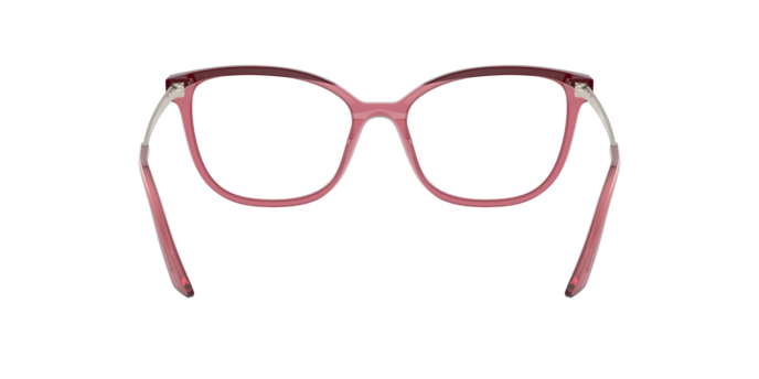 Prada PR 07WV in Bordeaux/Opal Cherry / Demo Lens (08N1O1) - Back View