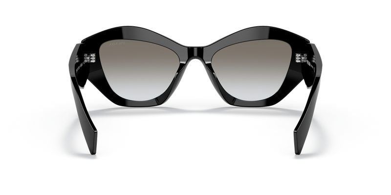 Prada PR 07YS in Black / Grey Gradient (1AB0A7) - Temple Detail