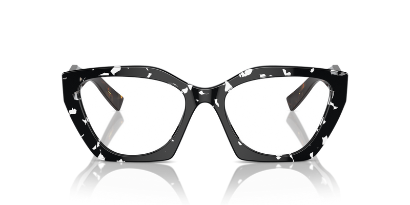 Prada PR 09YV in Black Crystal Tortoise / Demo Lens (15S1O1) - Alternate View