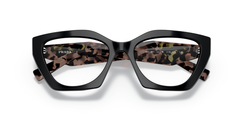 Prada PR 09YV in Black / Demo Lens (21B1O1) - Alternate View