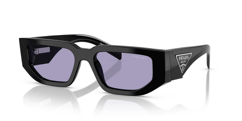Prada PR 09ZSF in Black / Violet (16K01O) - Front View