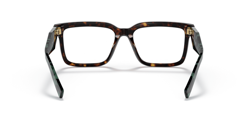 Prada PR 10YV in Tortoise / Demo Lens (2AU1O1) - Temple Detail