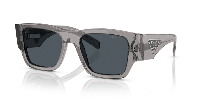 Prada PR 10ZSF in Transparent Asphalt / Dark Grey (16Z70B) - Alternate View