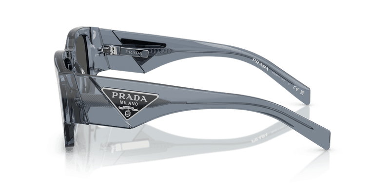 Prada PR 10ZSF in Transparent Ocean / Dark Grey (17T08Z) - Alternate View