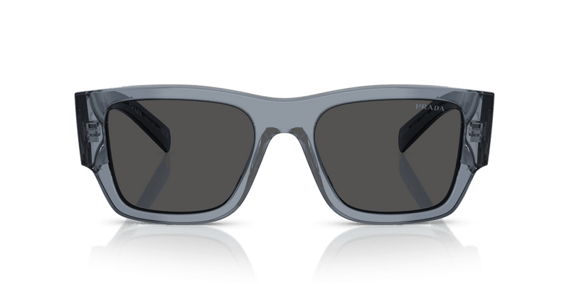 Prada PR 10ZSF in Transparent Ocean / Dark Grey (17T08Z) - Alternate View