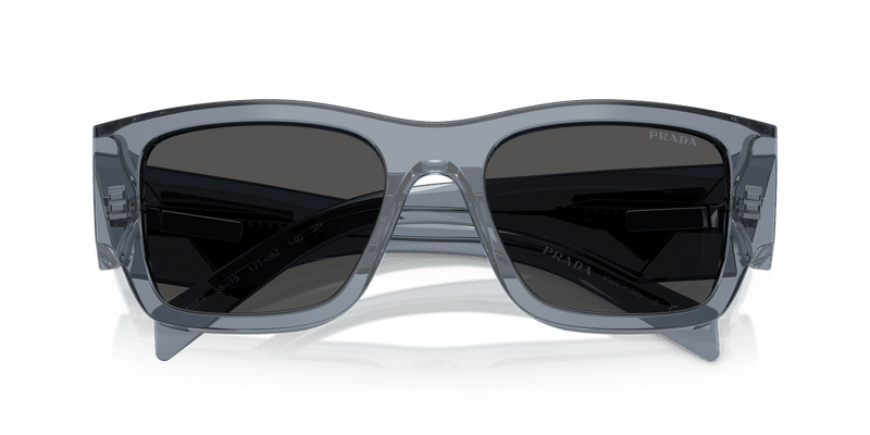 Prada PR 10ZSF in Transparent Ocean / Dark Grey (17T08Z) - Alternate View
