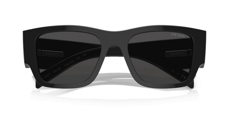 Prada PR 10ZSF in Black / Dark Grey (1AB5S0) - Alternate View