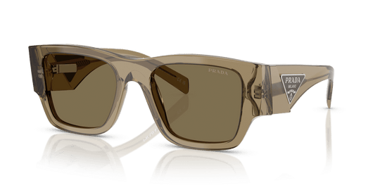 Prada PR 10ZSF - Bark / Light Brown (22H90F)