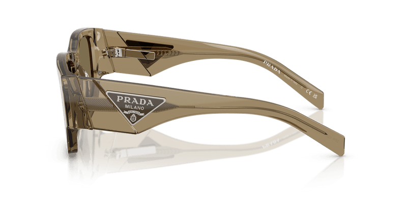 Prada PR 10ZSF in Bark / Light Brown (22H90F) - Side View