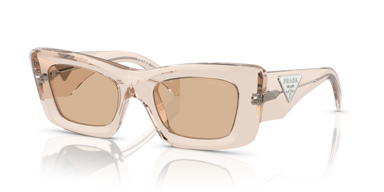Prada PR 13ZS - Crystal Beige / Light Brown (19M4I2)