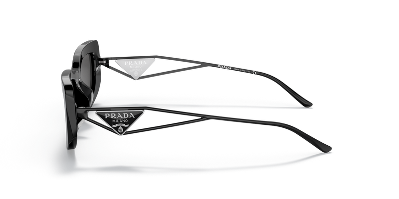 Prada PR 14YS in Black / Dark Grey (1AB5S0) - Alternate View