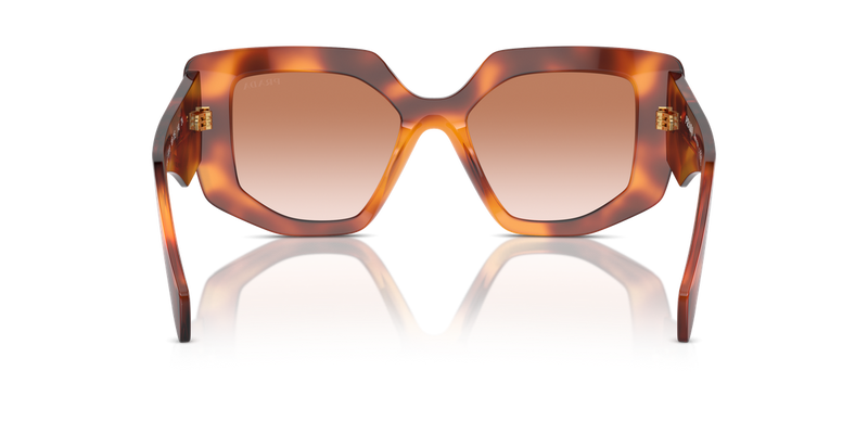 Prada PR 14ZS in Cognac Tortoise / Brown Gradient (18R70E) - Alternate View