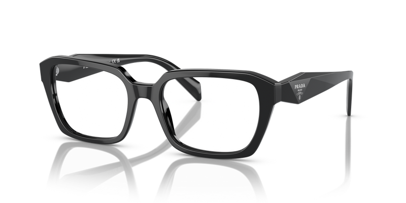 Prada PR 14ZV in Black / Demo Lens (1AB1O1) - Alternate View
