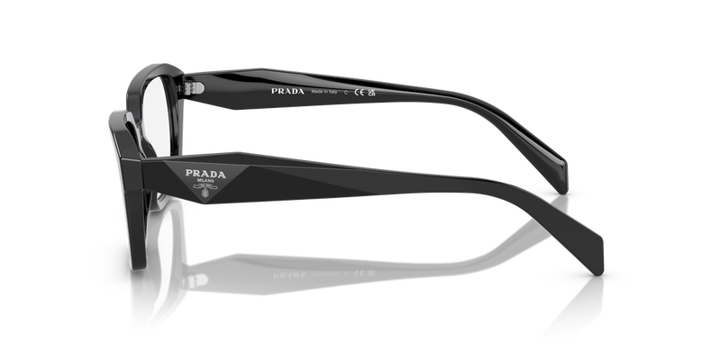 Prada PR 14ZV in Black / Demo Lens (1AB1O1) - Alternate View