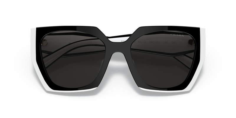Prada PR 15WSF in Black/Talc / Dark Grey (09Q5S0) - Alternate View