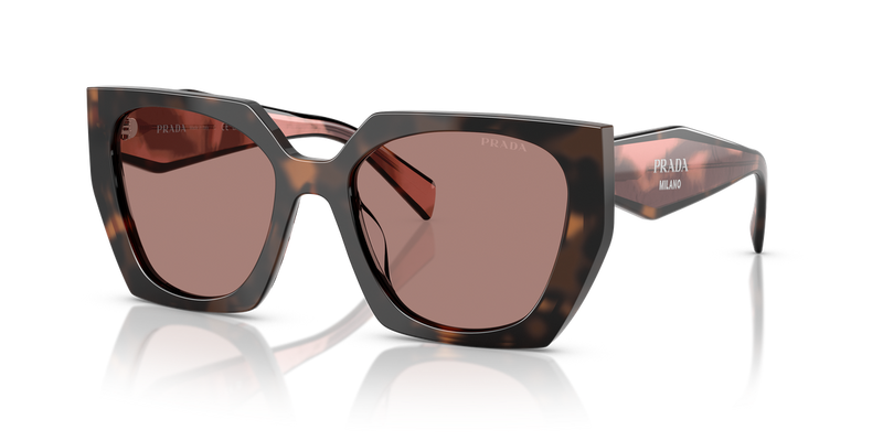 Prada PR 15WSF in Mauve Tortoise / Light Brown (23A60B) - Alternate View