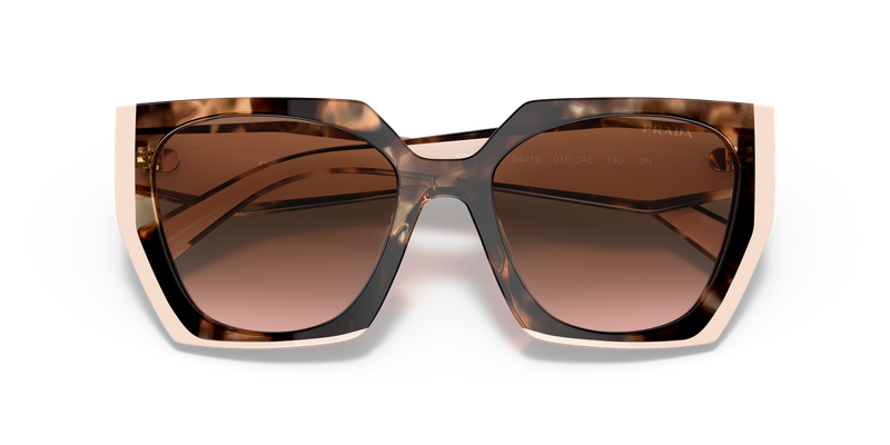 Prada PR 15WS in Tortoise Caramel/Powder / Brown Gradient (01R0A6) - Alternate View