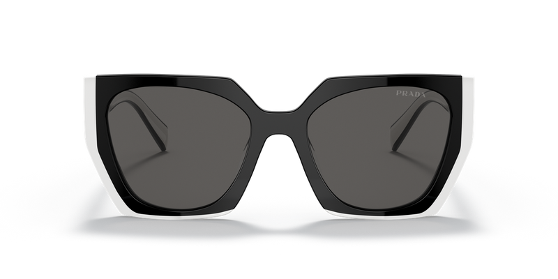 Prada PR 15WS in Black/Talc / Dark Grey (09Q5S0) - Alternate View