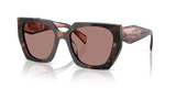 Mauve Tortoise / Light Brown (23A60B)