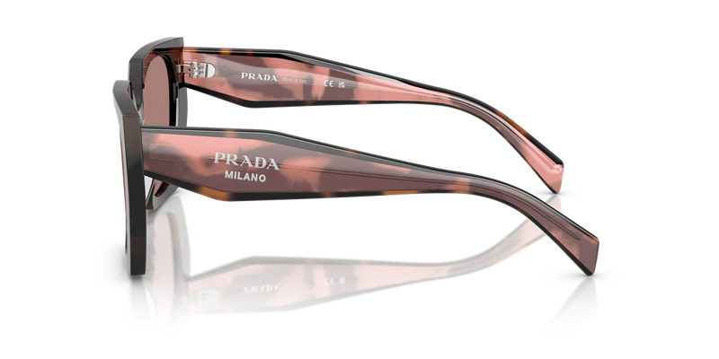 Prada PR 15WS in Mauve Tortoise / Light Brown (23A60B) - Alternate View