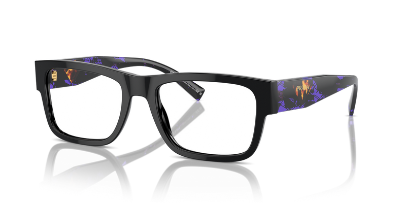 Prada PR 15YV in Black - Front View
