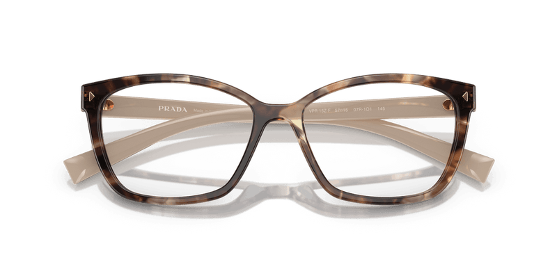 Prada PR 15ZVF in Caramel Havana / Demo Lens (07R1O1) - Alternate View