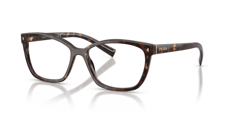 Prada PR 15ZVF in Root Tortoise / Demo Lens (17N1O1) - Front View