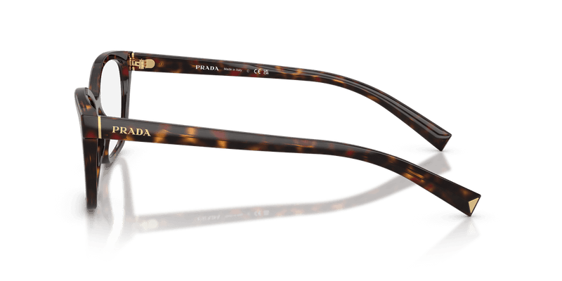 Prada PR 15ZVF in Root Tortoise / Demo Lens (17N1O1) - Side View