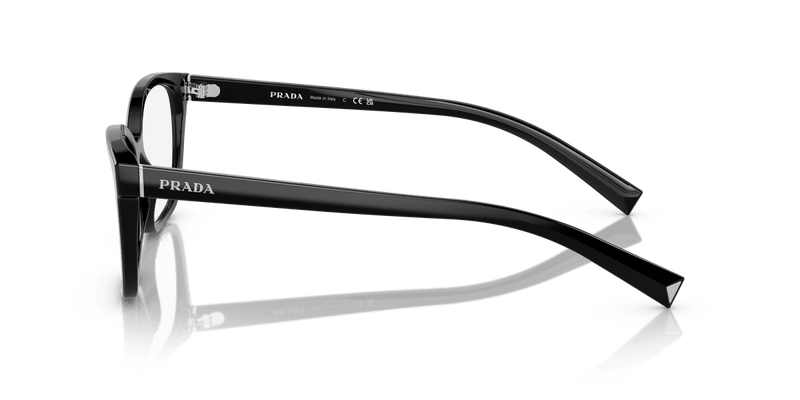 Prada PR 15ZVF in Black / Demo Lens (1AB1O1) - Alternate View