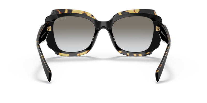 Prada PR 16YS in Black/Havana - Temple Detail