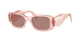 Transparent Peach / Light Brown (19Q10D)