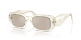 Transparent Champagne / Ivory Mirror Internal Silver (19X30N)