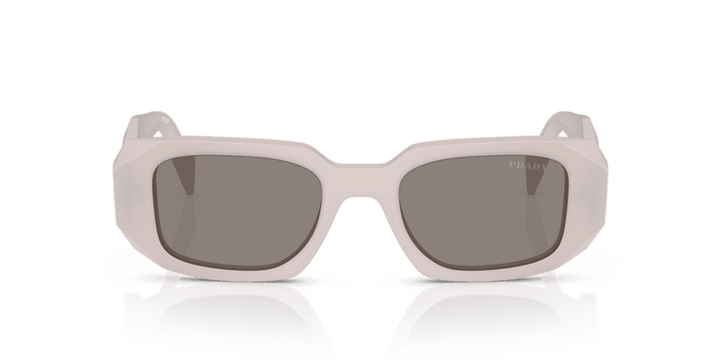 Prada PR 17WSF in Frosted Tortoise / Dark Grey (21H80Q) - Temple Detail