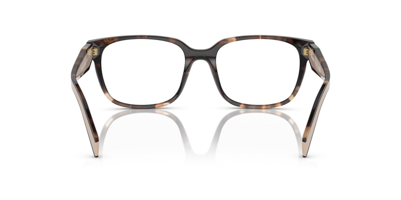 Prada PR 17ZVF in Caramel Havana / Demo Lens (07R1O1) - Temple Detail