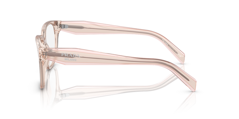 Prada PR 17ZVF in Crystal Pink / Demo Lens (15J1O1) - Alternate View