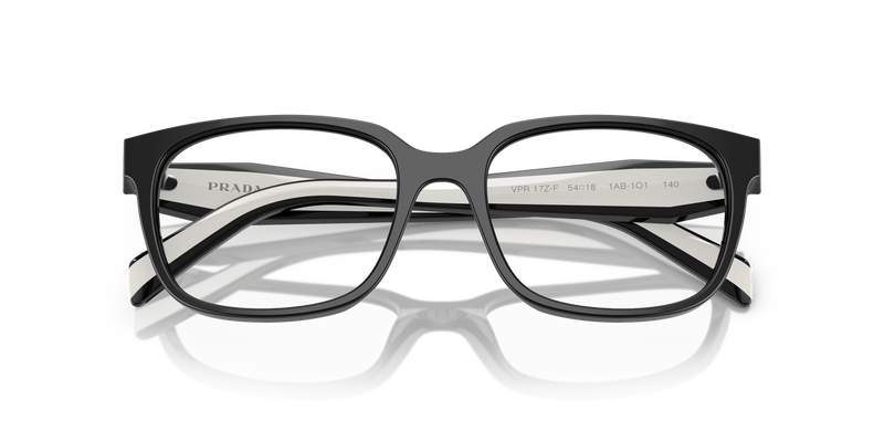 Prada PR 17ZVF in Black / Demo Lens (1AB1O1) - Alternate View