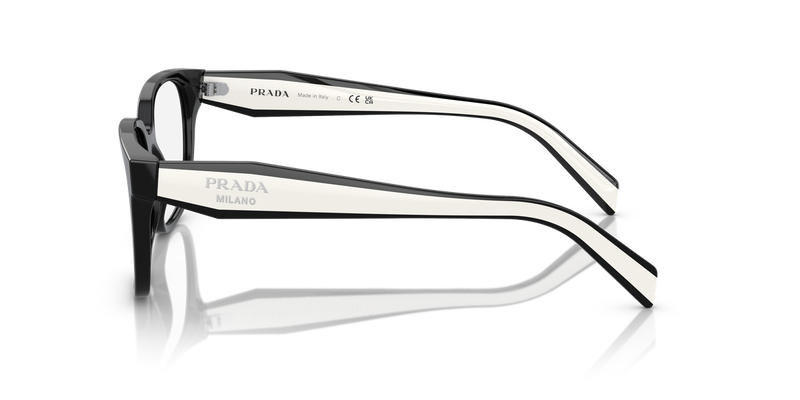 Prada PR 17ZVF in Black / Demo Lens (1AB1O1) - Alternate View